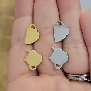 Tea Time Stud Earrings, choice of color